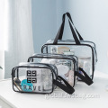 Clear Pvc Makeup Bag Clear PVC Waterproof Makeup Case Cosmetic Bag Manufactory